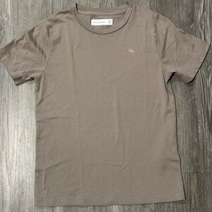 Youth Abercrombie & Fitch Crew Neck T-Shirt - Taupe